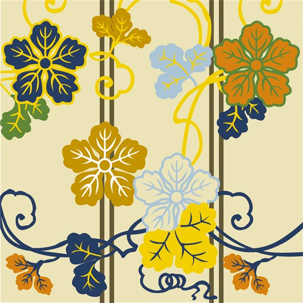 Japanese traditional style element decorative background wallpaper pattern (26)