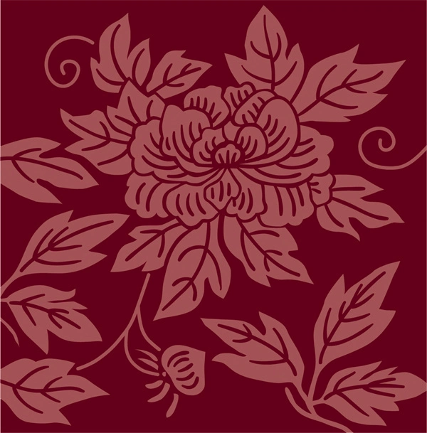 Japanese traditional style element decorative background wallpaper pattern (14)