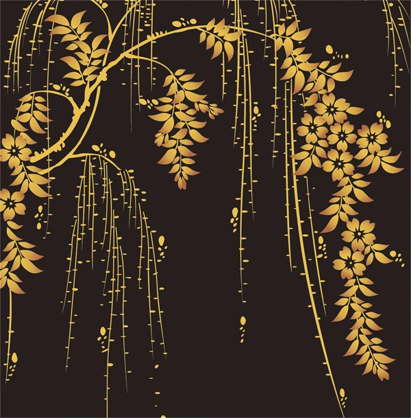 Japanese traditional style element decorative background wallpaper pattern (4)