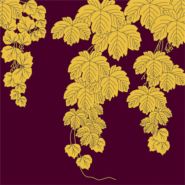 Edo - Period - Inspired Interior Decorative Japanese Samurai Helmet and Fan Wallpaper
