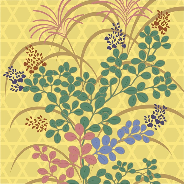 Japanese traditional style element decorative background wallpaper pattern (49)