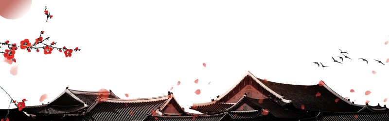 Tranquil Haven Chinese Ink - Wash Landscape Pattern Template for Interior Decor