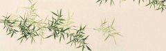 Graceful Horizons Chinese Ink - Wash Landscape Pattern Template for Textile Crafts