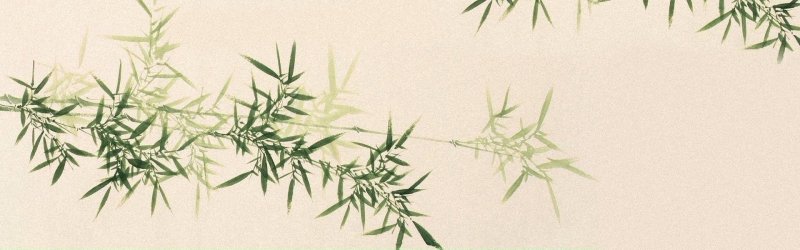 Graceful Horizons Chinese Ink - Wash Landscape Pattern Template for Textile Crafts