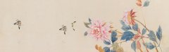 Dynamic Rapids Chinese Ink - Wash Landscape Pattern Template for Bold Branding
