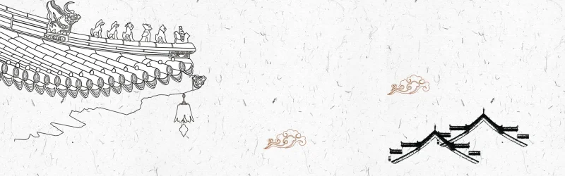 Traditional Chinese style ink and wash landscape pattern template (104)