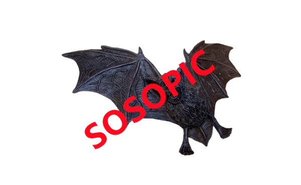 Halloween bat themed decorative element icons pattern template (43)