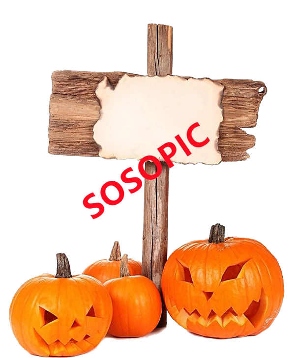 Halloween pumpkin themed decorative element icons pattern template (8)