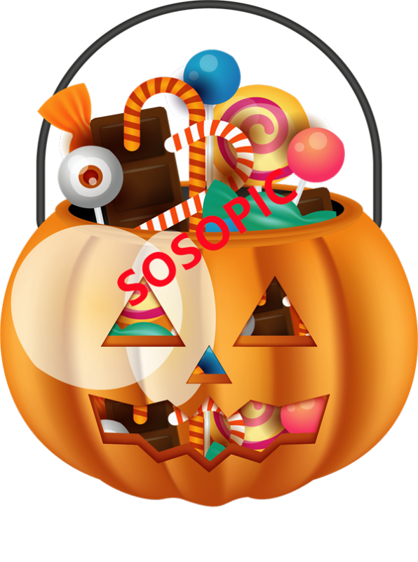 Halloween Candy Vibes – Festive Wrapper Icons in a Playful Doodle Style