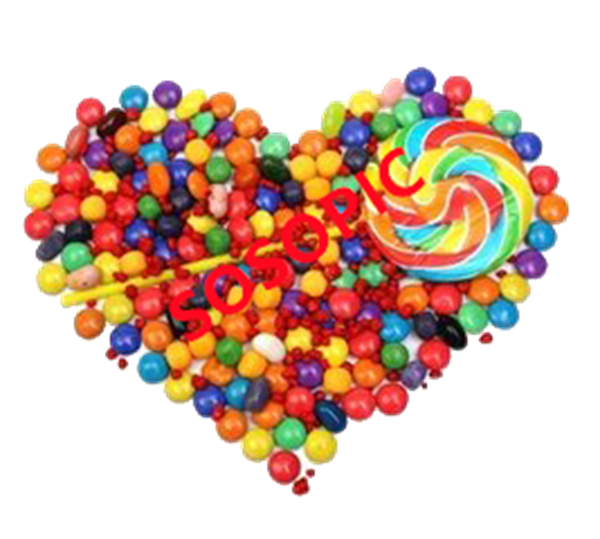 Halloween Collection – Festive Design – Candy Swirls & Monster Treats in Vibrant Cartoon Style