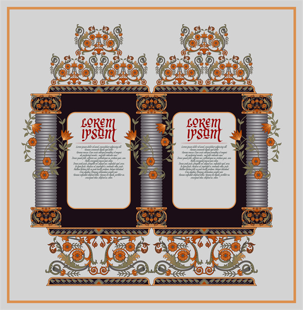 Southeast Asian Decorative Wallpaper – Interior Accent with Ornamental Patterns