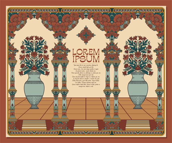 Product Name: Southeast Asian Style Decorative Wallpaper – Pattern 100: Traditional 
