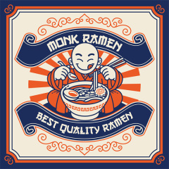 Japanese Traditional Ramen Art Poster – Culinary Culture Wall Décor