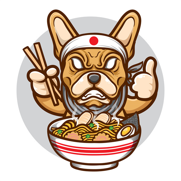 Japanese Retro Poster – Culinary Wall Art for Ramen Shops Featuring Noodle Bowl & Steam Motif