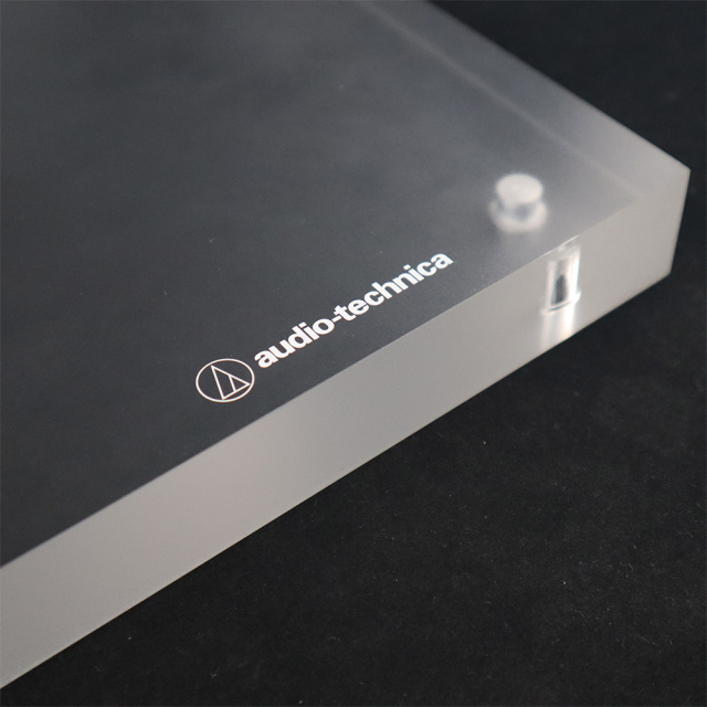 Acrylic Vinyl Record Player Base with High-Precision CNC Cutting