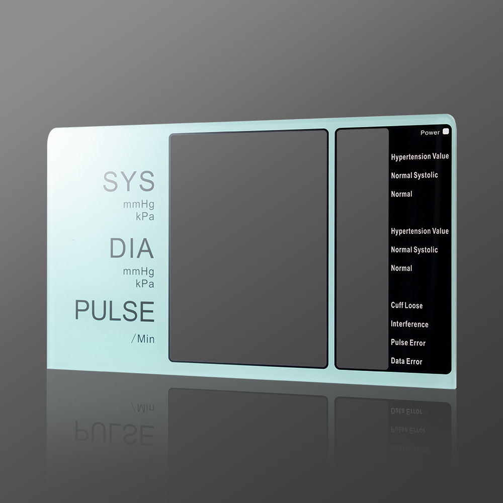 Display Control Panel for Medical Blood Pressure Monitor