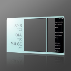 Display Control Panel for Medical Blood Pressure Monitor