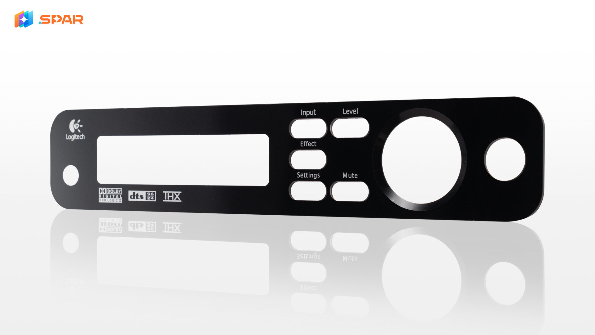 Spar Panel | Acrylic Panel for Logitech Sound