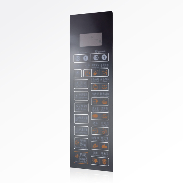 Custom polycarbonate(Lexan) Control Panels for Kitchen Appliances