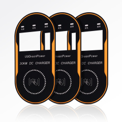 Custom polycarbonate(Lexan) Display Panel for EV Chargers