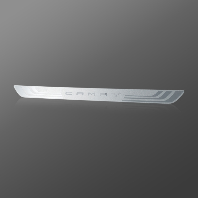 Custom polycarbonate Overlays for Car Welcome Strips