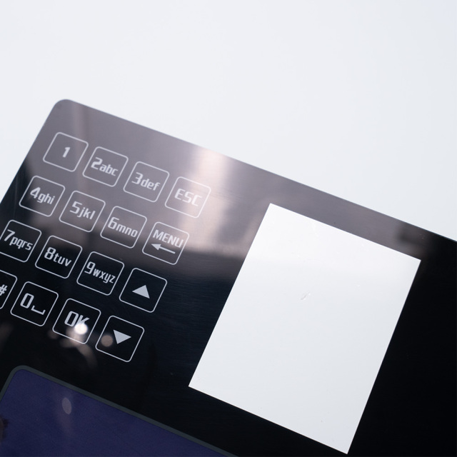 Custom Acrylic Function Panel for Attendance Machines