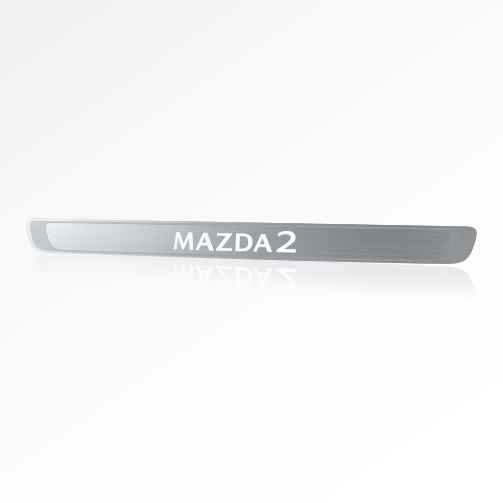 Custom polycarbonate Overlays for Car Welcome Strips