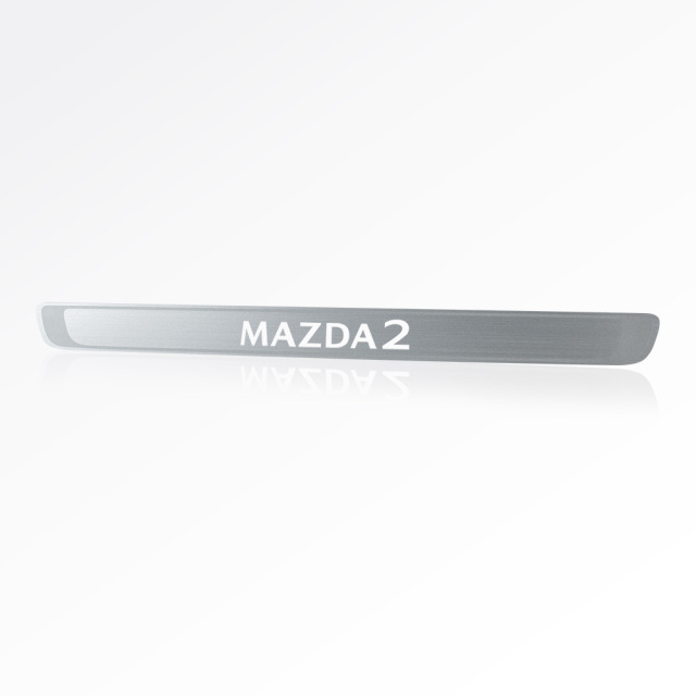 Custom polycarbonate Overlays for Car Welcome Strips