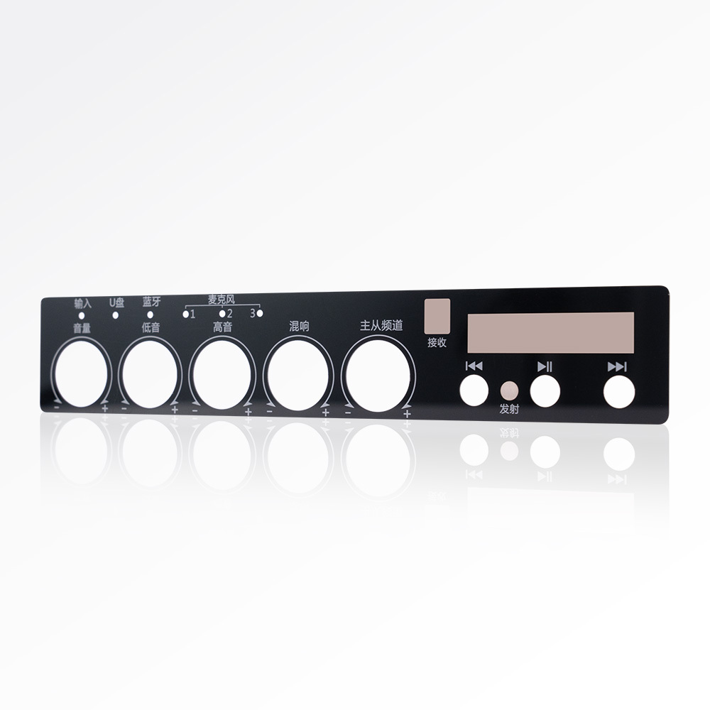 Custom Acrylic Window Lens for Audio Equipment