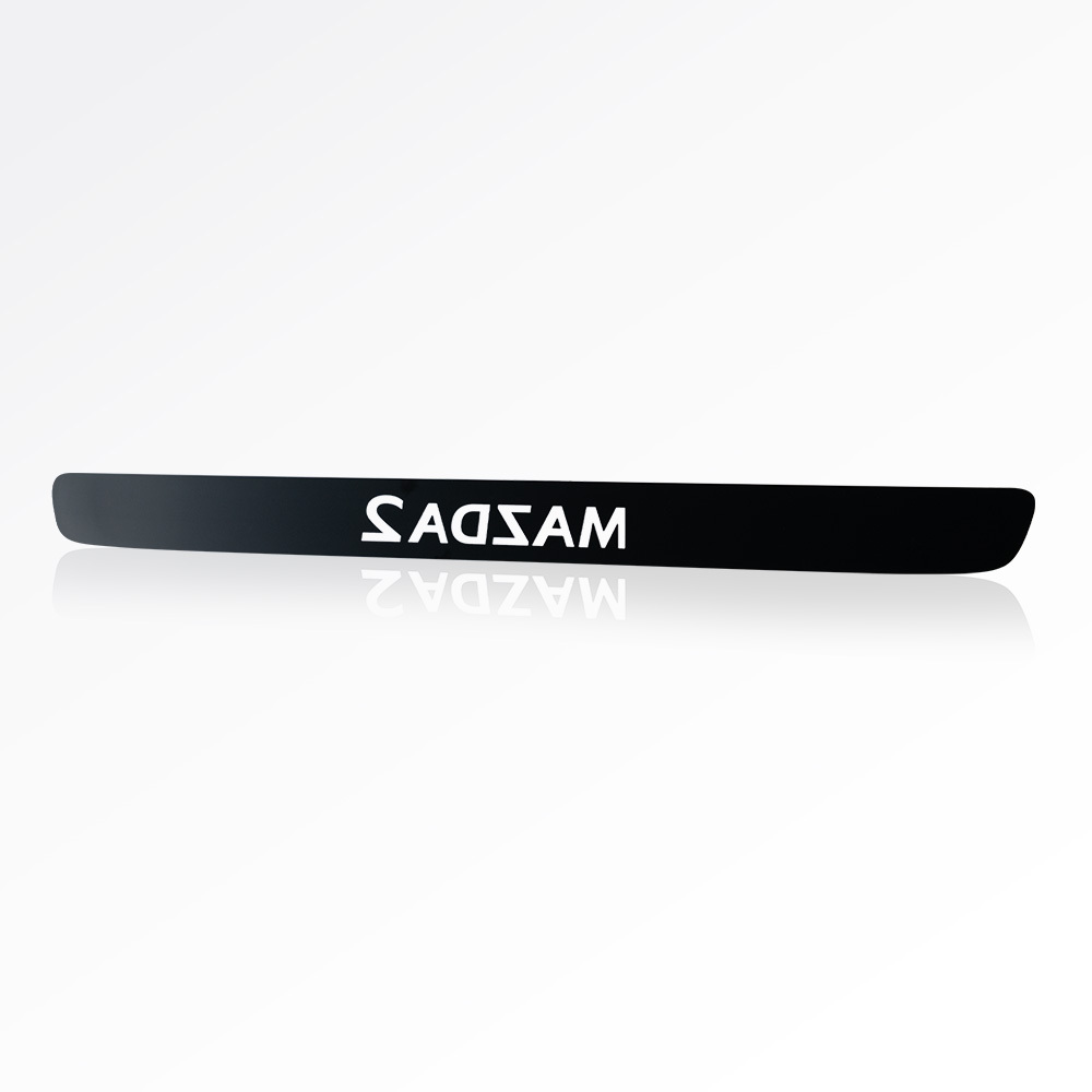 Custom polycarbonate Overlays for Car Welcome Strips