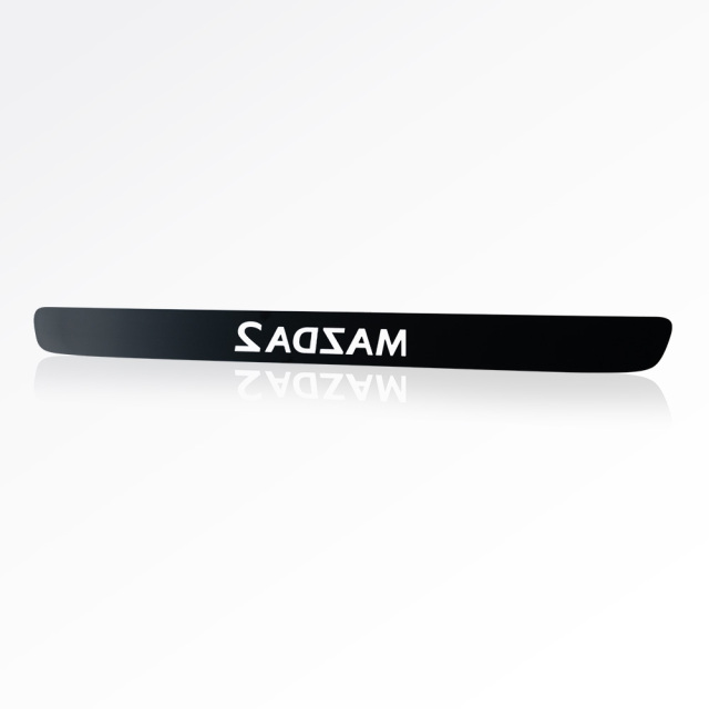 Custom polycarbonate Overlays for Car Welcome Strips