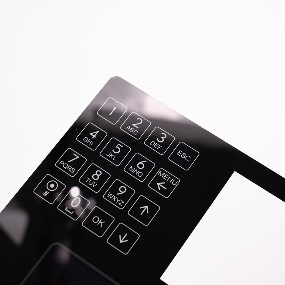 Custom Acrylic Function Panel for Attendance Machines