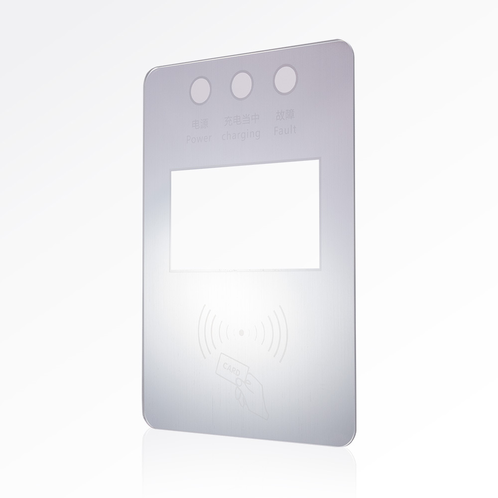 Custom polycarbonate(Lexan) Display Panel for EV Chargers
