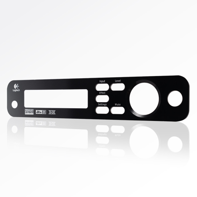Custom Acrylic Function Panel for Music Players