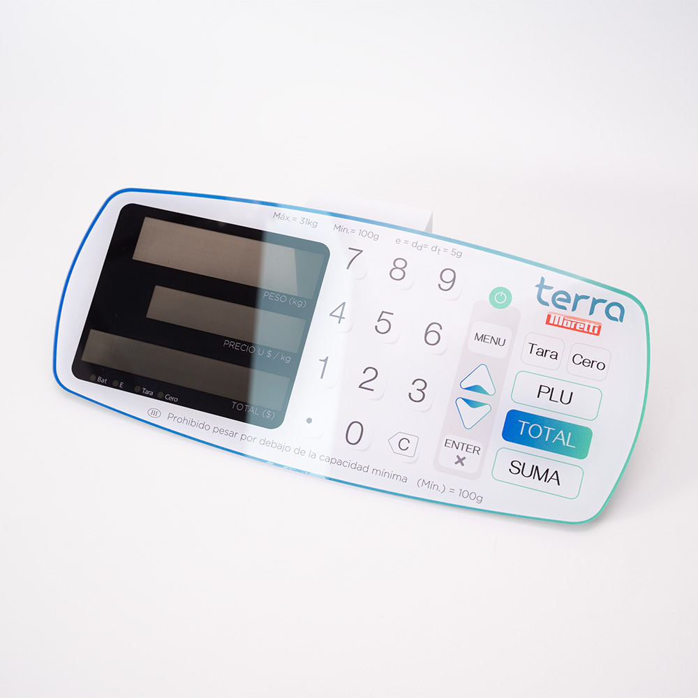 Custom Acrylic Control Panel for Electronic Scales