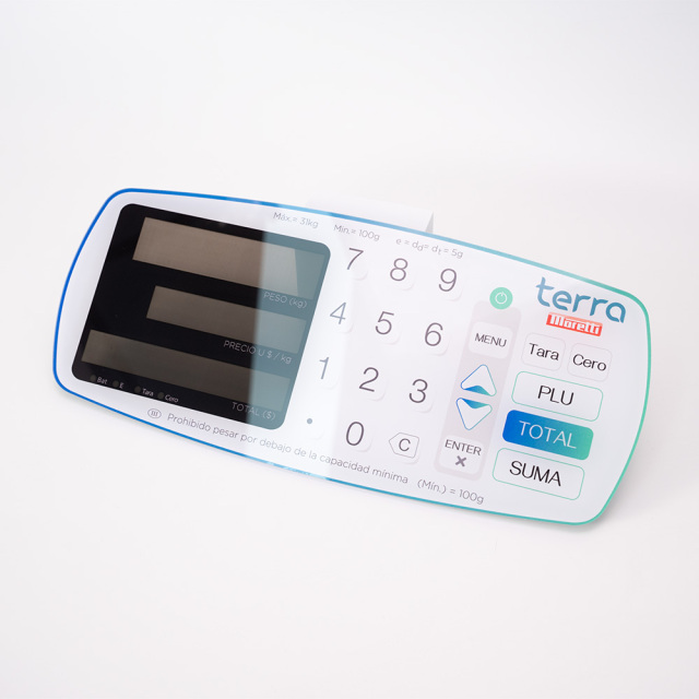 Custom Acrylic Control Panel for Electronic Scales