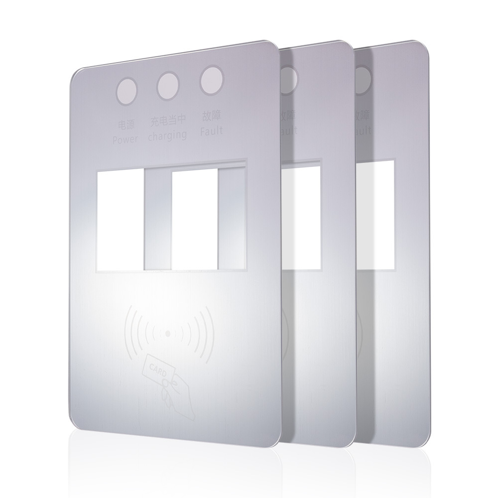 Custom polycarbonate(Lexan) Display Panel for EV Chargers