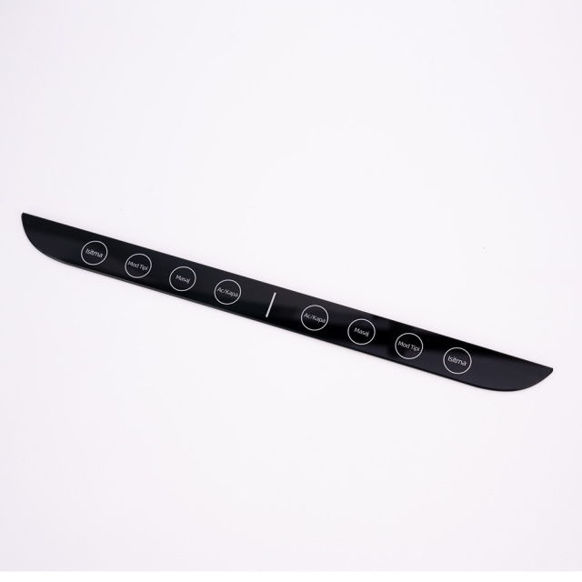 Custom Acrylic Overlay for Massage Devices