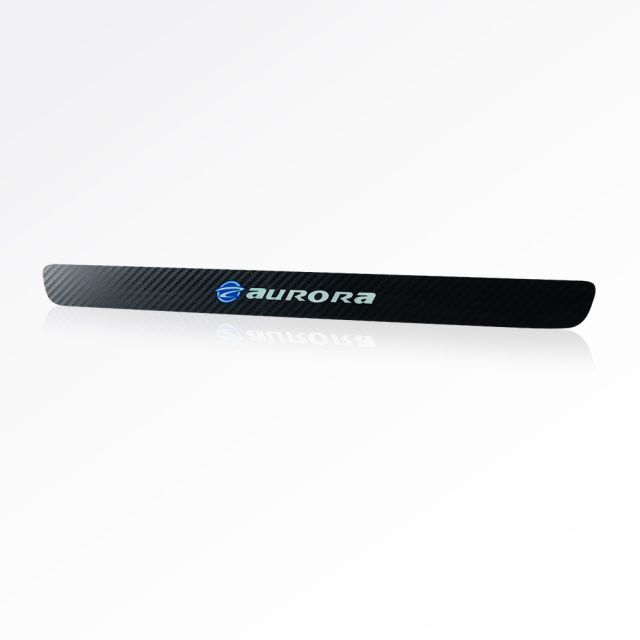Custom polycarbonate Overlays for Car Welcome Strips