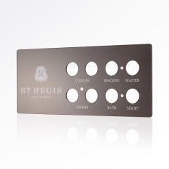 Custom Acrylic Control Panels for Smart Home Switches