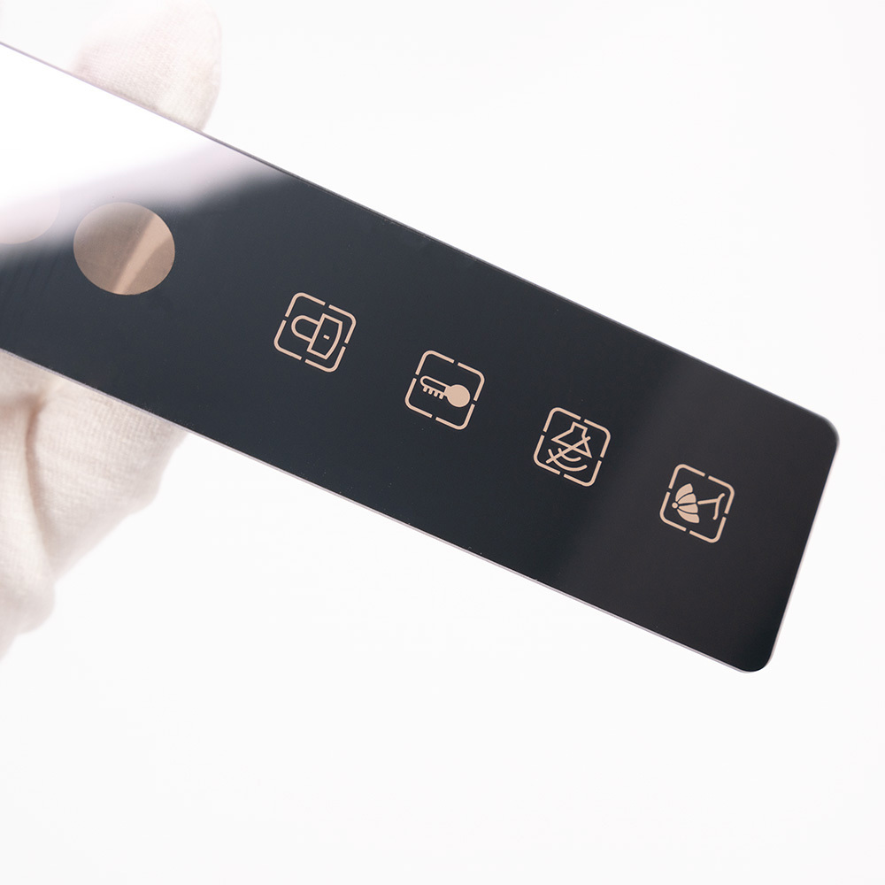 Custom Acrylic Overlay for Electronic Devices