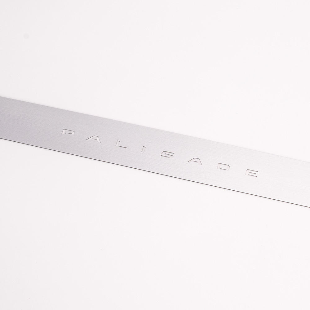 Custom polycarbonate Overlays for Car Welcome Strips