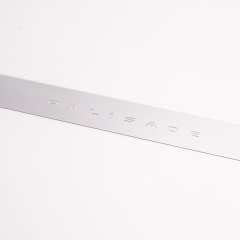 Custom polycarbonate Overlays for Car Welcome Strips