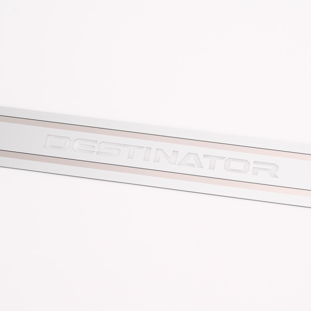 Custom polycarbonate Overlays for Car Welcome Strips