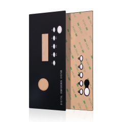 Custom Acrylic Overlay for Digital Conference Systems