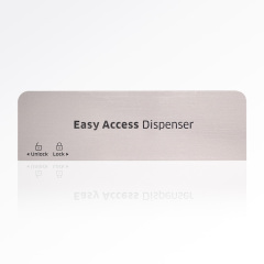 Custom polycarbonate(Lexan) Decorative Panel for Dispensers