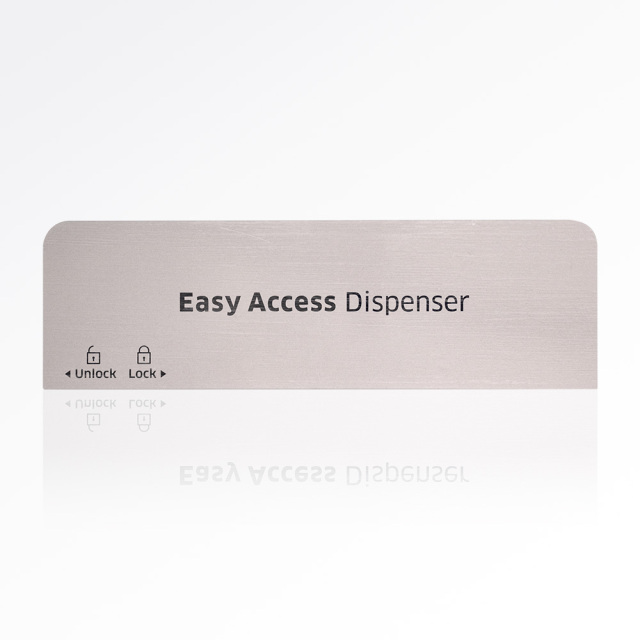 Custom polycarbonate(Lexan) Decorative Panel for Dispensers