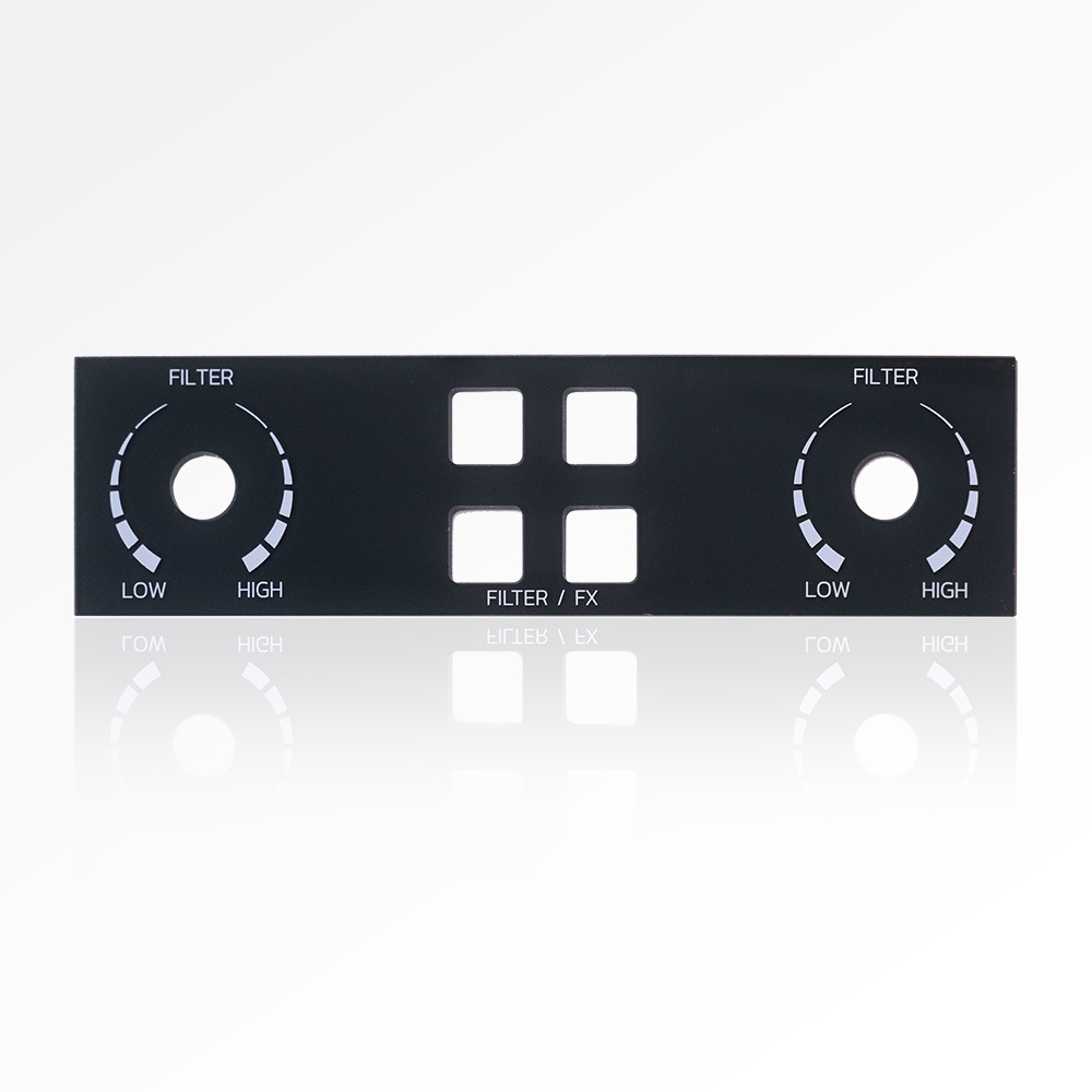 Custom Acrylic Front Panel for Electronic Devices