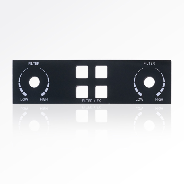 Custom Acrylic Front Panel for Electronic Devices