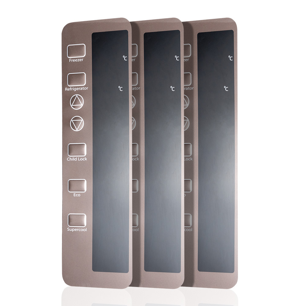 Custom Emboss Overlays for Refrigerators